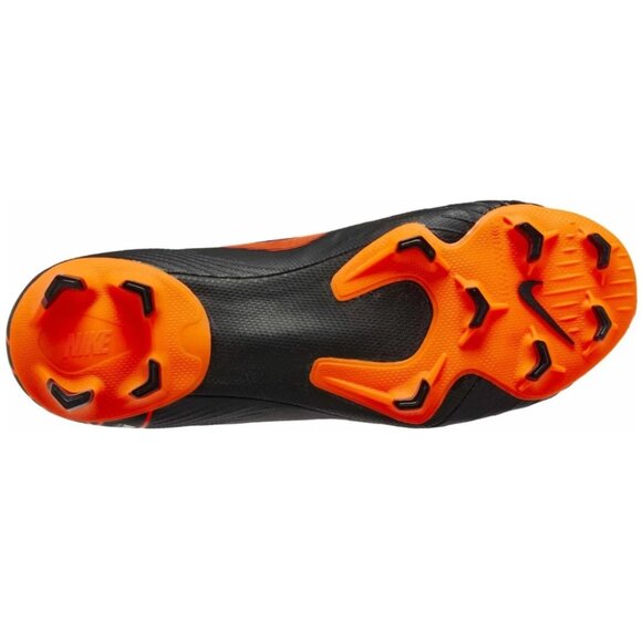 NEW Nike Vapor 12 Pro FG AH7381-081 Men’s Size 13 Black/Orange Soccer Cleats NIB - Picture 6 of 7